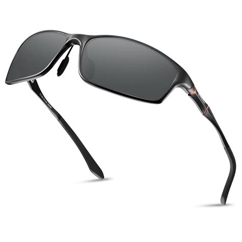 soxick men s polarized sunglasses uv400 retro unbreakable metal driving sunglasses sunglasses