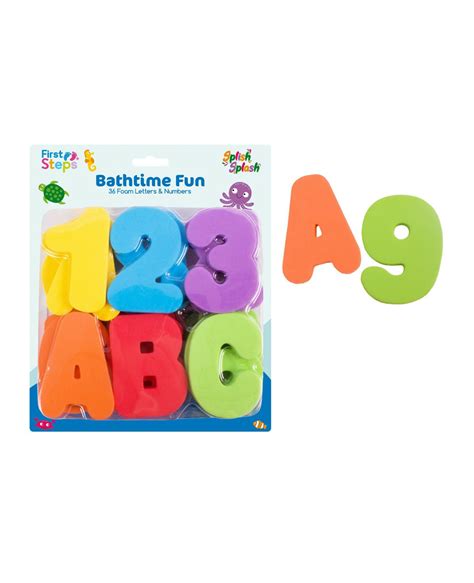 Get it as soon as wed, oct 28. Toys | Baby Bath Foam Stick Letters - E&A Distribution