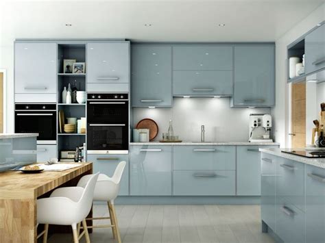 Your kitchen cabinets 2021 can be used for both storage and display. Esker Azure | Wickes.co.uk | Kitchen room design, Home ...