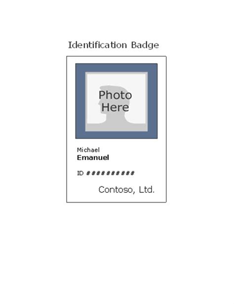 Cac Id Card Template Printable Blank Military Id Card Template Id