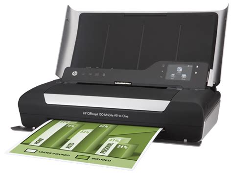 Hp Officejet 150 Mobile All In One Printer L511a Cn550ab1h