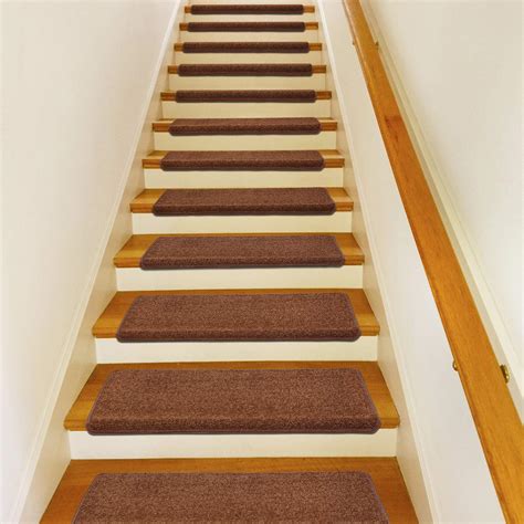Pure Era Carpet Stair Treads Set Of 2 Non Slip Self Adhesive Bullnose