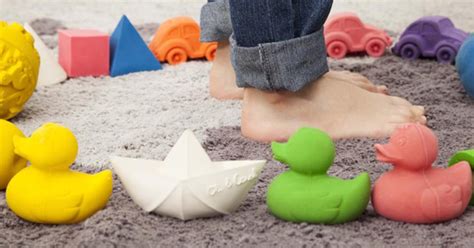 It won't cure your condition, but it will soothe irritation. Natural bath toys that won't go mouldy from Oli & Carol