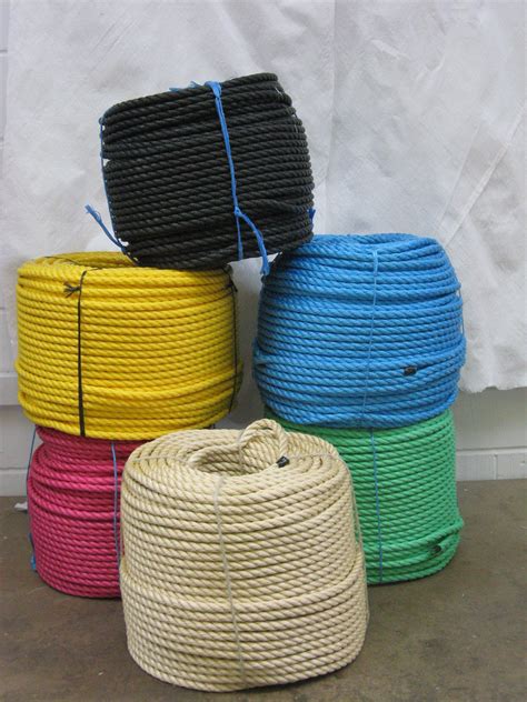 16mm Polypropylene Rope Various Colours Renco Nets Ltd