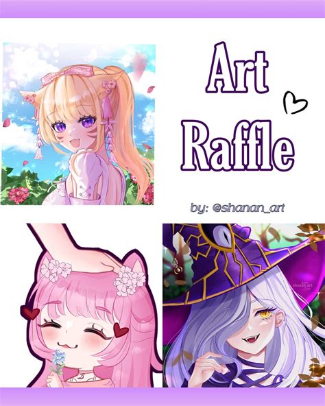 shanan 🌸 raffle pinned comms open ♡ on twitter there are only 5 days left to participate
