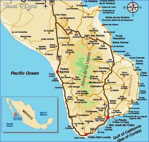 Los Cabos Map