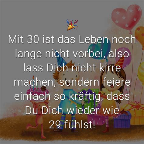 ᐅ Glückwünsche zum 30. Geburtstag: Beliebt, lustig & kreativ