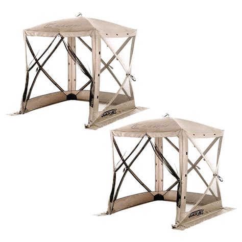 Adjust the height up and down so you can kmart has a great selection of portable and patio canopies that are as durable as they are attractive. Clam Quick-Set Traveler Portable Outdoor Screened Canopy ...