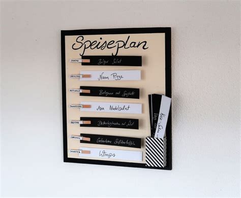 Check out our speiseplan selection for the very best in unique or custom, handmade pieces from our stationery shops. Speiseplan | DIY Anleitungen | ansalia's Welt