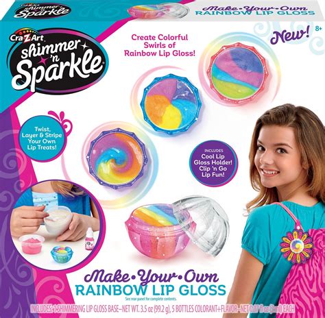 Cra Z Art Shimmer And Sparkle Make Your Own Rainbow Lip Gloss Toy