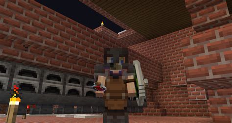 Tools work faster and last longer, weapons deal more damage, and the armor has more durability than diamond. i put an apron onto the netherite armor : Minecraft