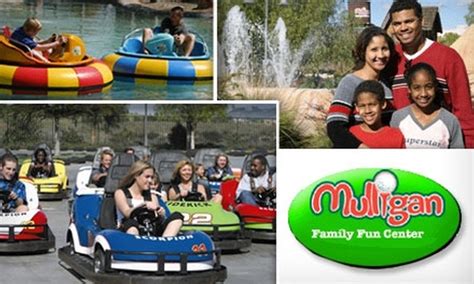 הציוצים העדכניים ביותר של family fun center (@thefuncenter). Half Off at Mulligan Family Fun Center - Mulligan Family ...