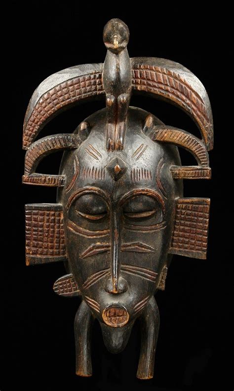 Maschera Kpelliè Costa Davorio African Masks African Tribal Mask African Sculptures