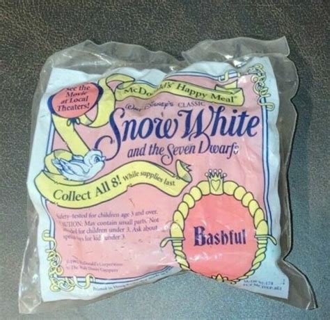 1992 Disneys Snow White Mcdonalds Happy Meal Toys U Pick Ebay