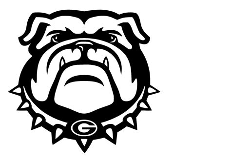 University Of Georgia Bulldogs Decal Svg Cut Files Instant Download