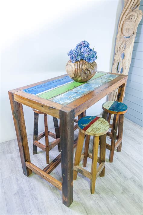 Statistiques et évolution des crimes et délits enregistrés auprès des services de police et gendarmerie en france entre 2012 à 2019 Tabouret de bar en bois de bateau | Table haute mange debout, Tabouret de bar bois, Table mange ...