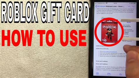 How To Use Redeem Roblox Robux T Card Online 🔴 Youtube