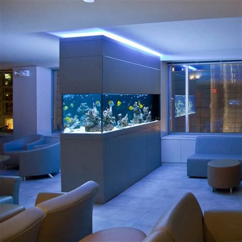 20 Make Your Living Room Amazing And Fresh With Beautiful Fish Tank