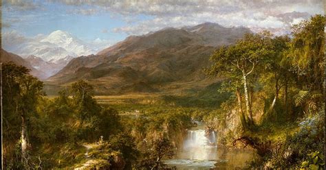 1 while some of church's paintings feature wide brushstrokes with sweeping colors, the. Art Now and Then: Frederic Edwin Church