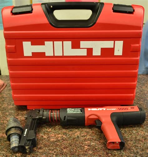 Amazon Com Hilti DX Fully Automatic Powder Actuated Tool With X MX Magazine