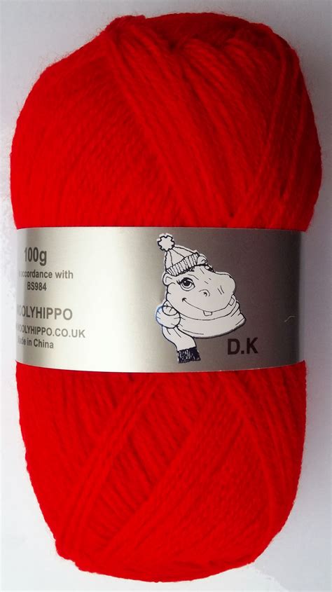 Woolyhippo Dk Acrylic Baby Wool 100g Double Knitting Crochet Yarn