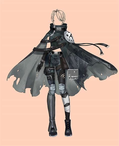 Closed Auction Female Adopt Apocalypse Outfits 373 By Yuichi Tyan On