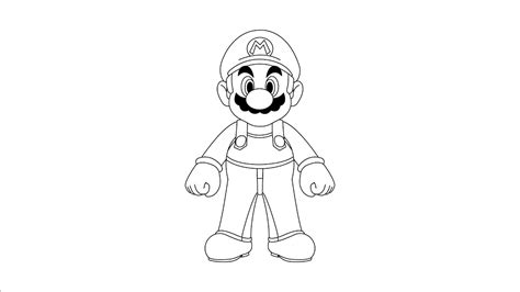 Como Dibujar A Mario Bros How To Draw Mario Bros Paper Perimetro