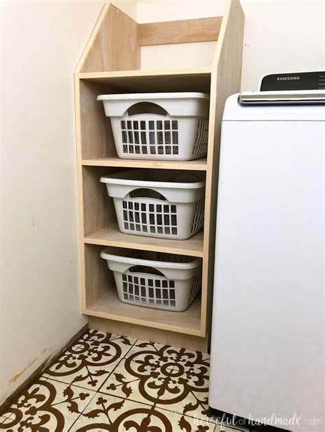 Stackable Laundry Basket Storage Houseful Of Handmade