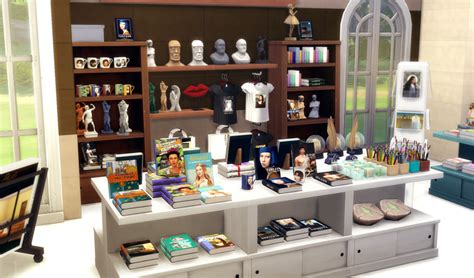 Around The Sims 4 Custom Content Download Museum Exhibition Shop