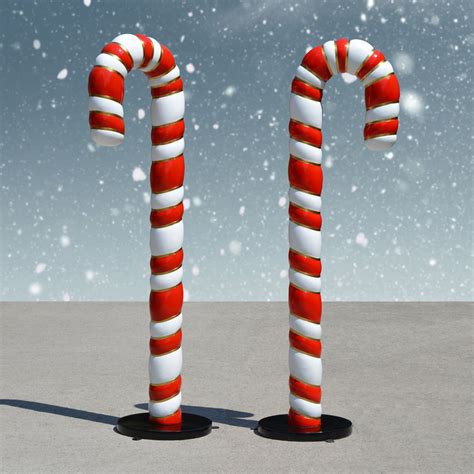 Candy Cane Pair 6 Ft Christmas Night Inc