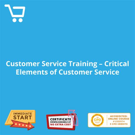 Customer Service Training Critical Elements Of Customer Service The
