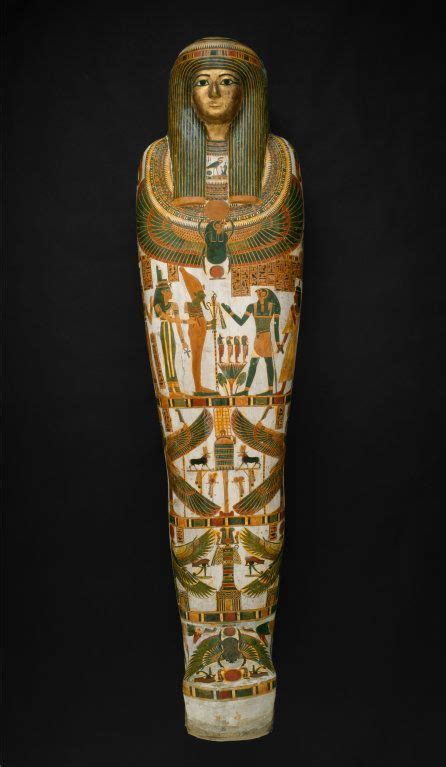 Egyptian Coffin And Mummy Of Paankhenamun Third Intermediate Period Dynasty 22 C 945 715 B C