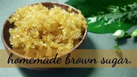 Brown Sugar Recipe Homemade Brown Sugar How To Make Brown Sugar At