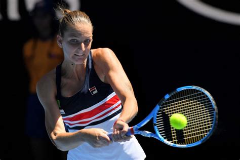 Karolina pliskova has routinely stopped short of playing her best tennis on the major stage; KAROLINA PLISKOVA at Australian Open Tennis Tournament in ...