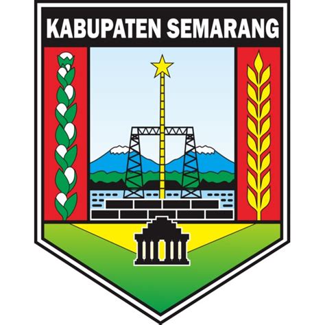 Jual Bordir Murah Logo Emblem Kabupaten Semarang Bordir Komputer