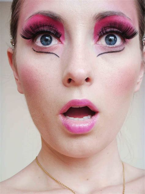 Beautifulyouworld Barbie Doll Pink And Red Makeup Look