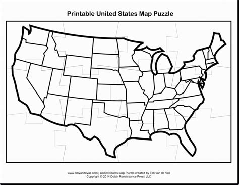 Printable Us State Maps