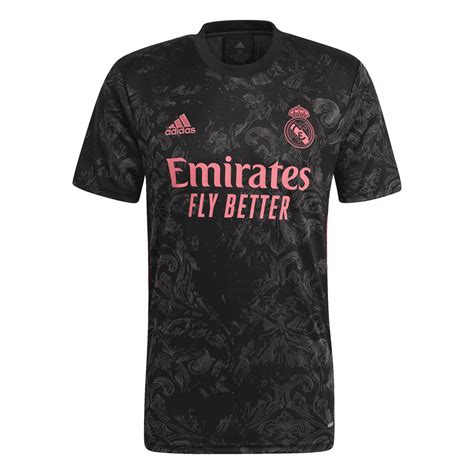 From real madrid's official website: Adidas Real Madrid 3rd Mens Short Sleeve Jersey 2020/2021 - Sport from Excell Sports UK