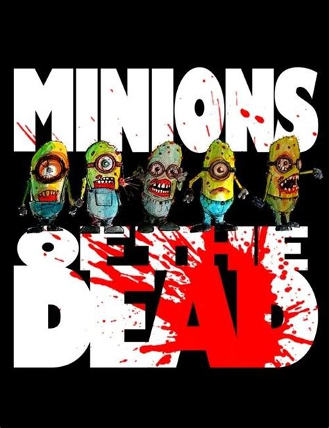 Minions Of The Dead Zombie Disney Minions Despicable Minions