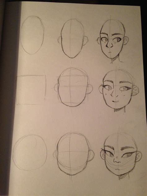 How To Draw Different Face Shapes Wearsuit12