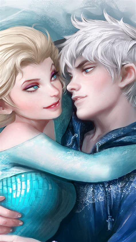 A jelsa fanfiction set in the events of frozen (and afterwards) but mostly in ja. 47+ Elsa and Jack Frost Wallpapers on WallpaperSafari