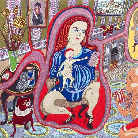 Grayson Perry S The Vanity Of Small Differences Detail Of Centrepiece Grayson Perry Art