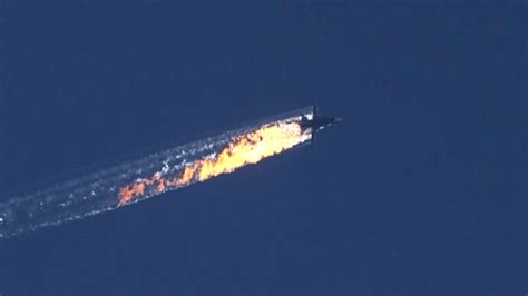 Turkey Says It Shot Down A Russian Fighter Jet Along The Syrian Border