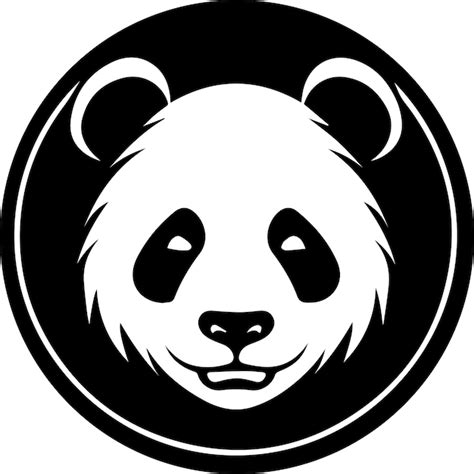 Premium Vector Panda Logo Vector Silhouette Illustration 6