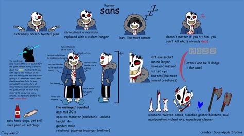 By Request Of Umegalosansthehuman Heres My Horror Sans Profile Any