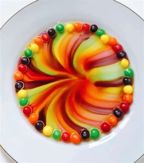 Rainbow Skittles Science Experiment With The Blinks