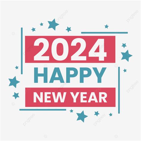 Happy New Year 2024 Background Design Vector Happy New Year 2024