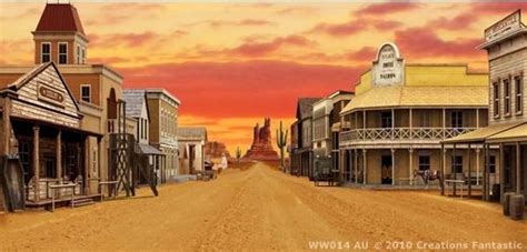 Backdrop Suggestion Western Town Wild West Old West Town