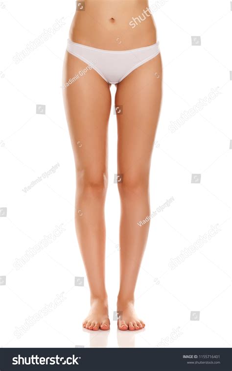 Female Bare Legs White Panties On Stock Photo Shutterstock