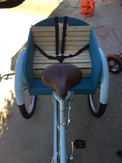 My Adult Tricycle Kids Seat Diy Attachment Cargo Bike Kids